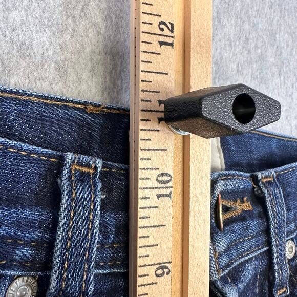 Naked & Famous Jeans Weird Guy Button Up Skinny Jeans Men's 30 Dirty Wash Denim - Picture 8 of 10